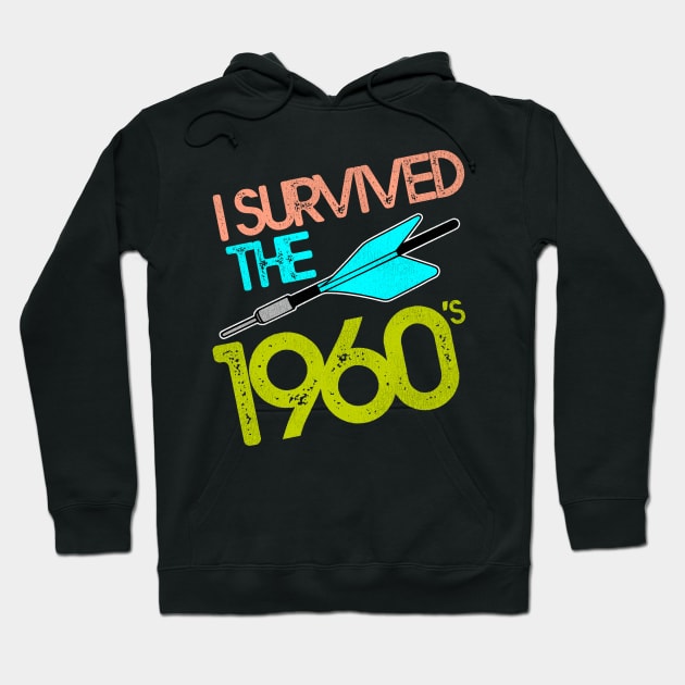 I Survived the 60s / Jarts Missile Game Hoodie by darklordpug